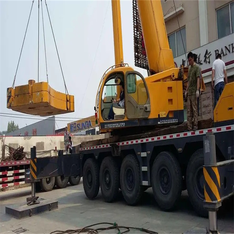 中江吊车怎么吊玻璃